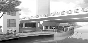 目前已建成16萬(wàn)平方米綠地形成5.5公里連續(xù)綠道每日早晚有近千人次在建成區(qū)域內(nèi)鍛煉、休閑